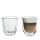 Akcesoria do ekspresów DELONGHI Zestaw 2 szklanek termicznych do cappuccino 270 ml